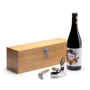 Wine bottle case set - Mitza - Your pit stop 