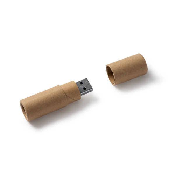 Recycled cardboard USB 16 GB - Mitza - Your pit stop 