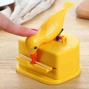 Bird Toothpick Container Automatic Dispenser