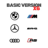 Car Floor Mats Stencils - Mitza - Your pit shop 